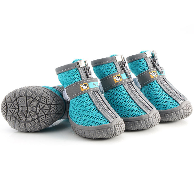 Chaussons Hiver pour Chien – Semelles Antidérapantes Epaisses & Chaudes | Lot de 4