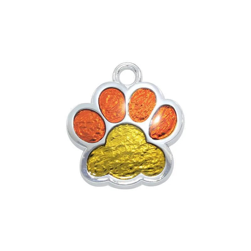 Médaille Pailletée – Gravée et Personnalisable pour Chien et Chat