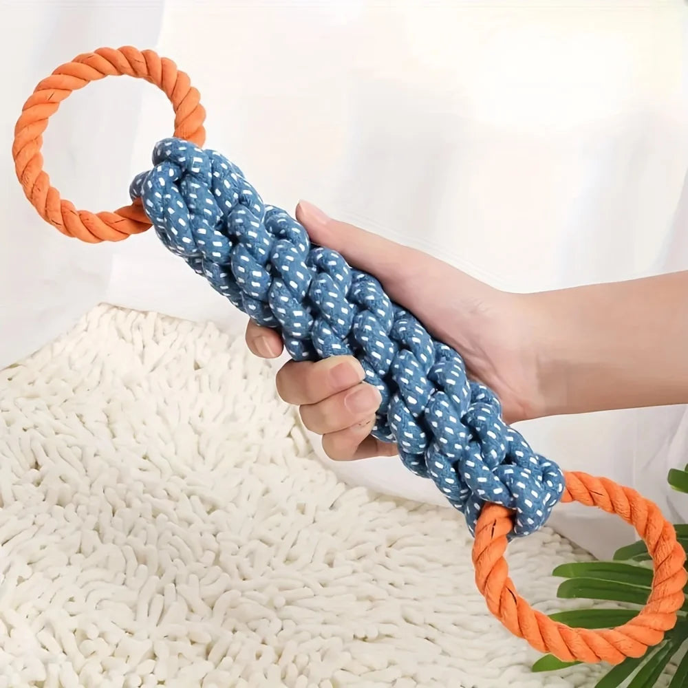 Jouet Remorqueur en Corde pour Chien – Le duel du salon !