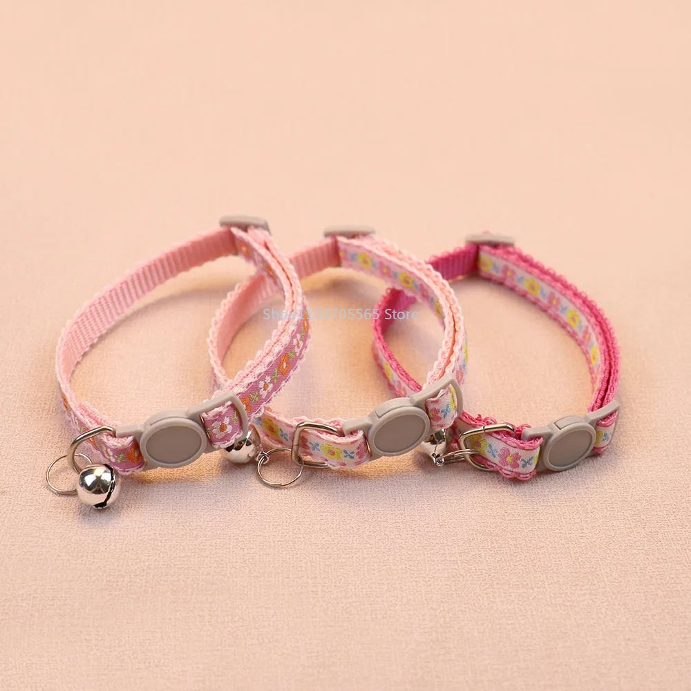 Collier Fleuri pour Chat – Féminin et délicat