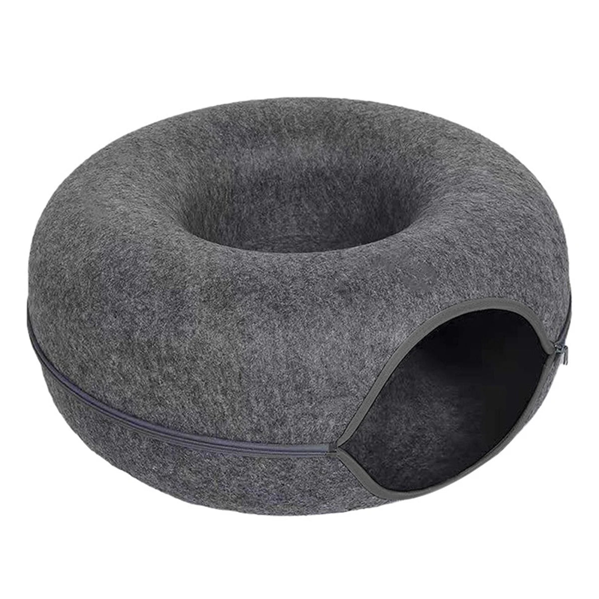 Tunnel Donut pour Chat – Disparaît dedans, ressort fou de joie