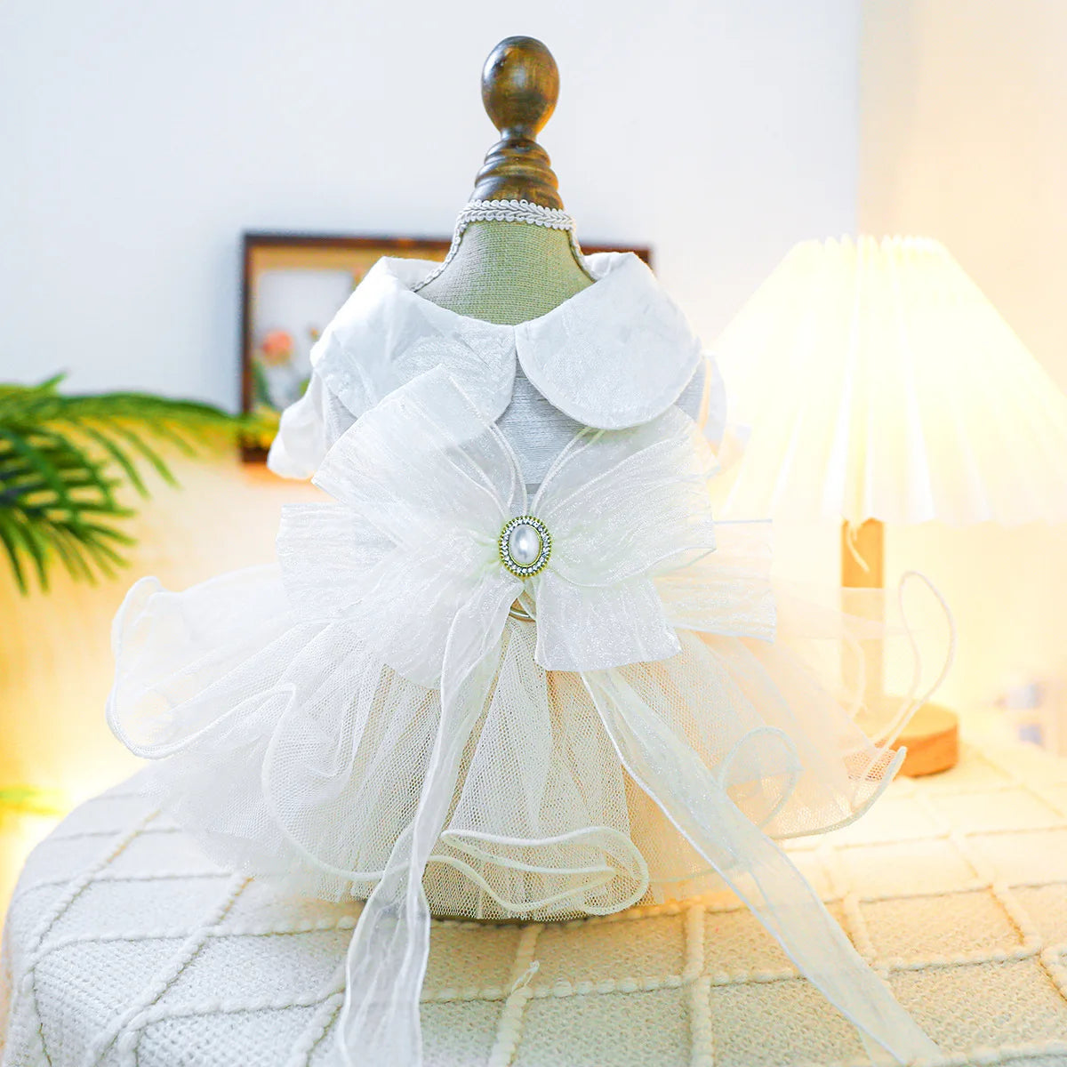 Robe Élégante pour Chienne – Belle comme une princesse