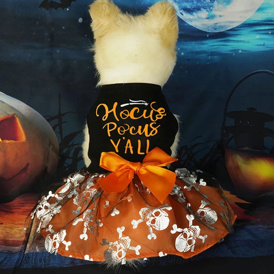 Robe Halloween pour Chien – Hocus Pocus Y'all 🎃