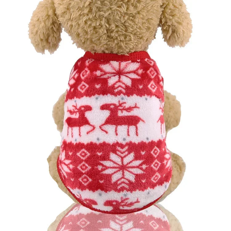 Tenue de Noël pour petits et moyens chiens – Douceur festive