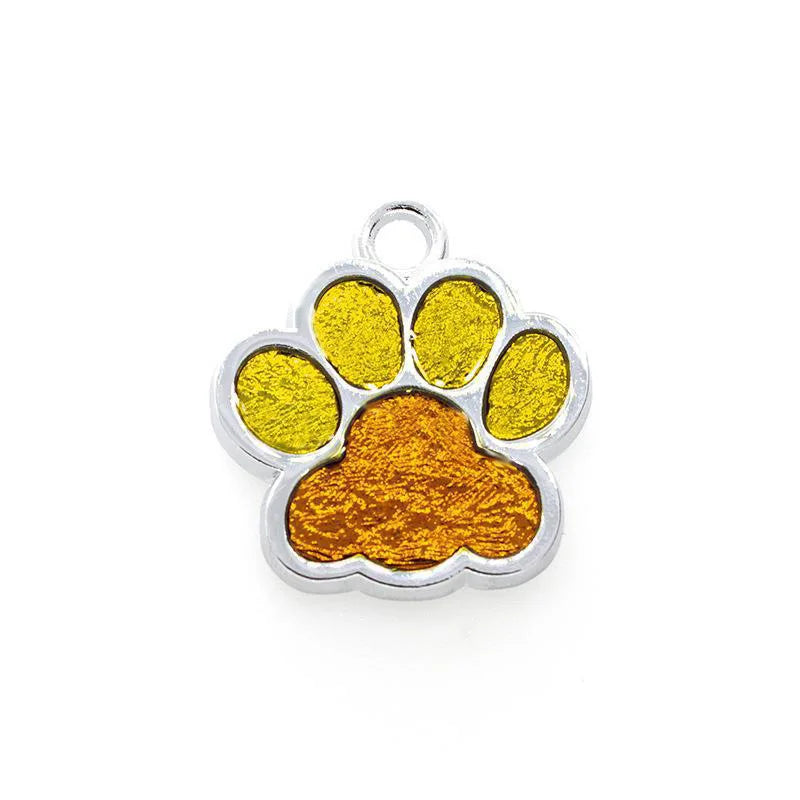 Médaille Pailletée – Gravée et Personnalisable pour Chien et Chat