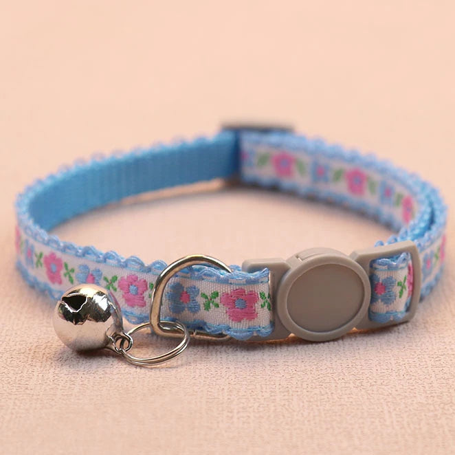 Collier Fleuri pour Chat – Féminin et délicat