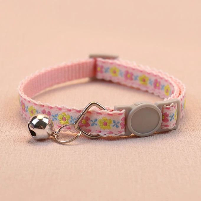 Collier Fleuri pour Chat – Féminin et délicat
