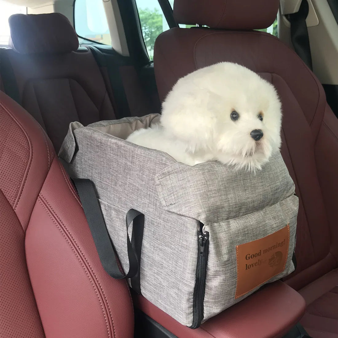 Siège de Voiture pour Chien – Il voyage, tu conduis serein