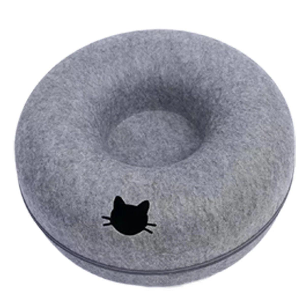 Tunnel Donut pour Chat – Disparaît dedans, ressort fou de joie