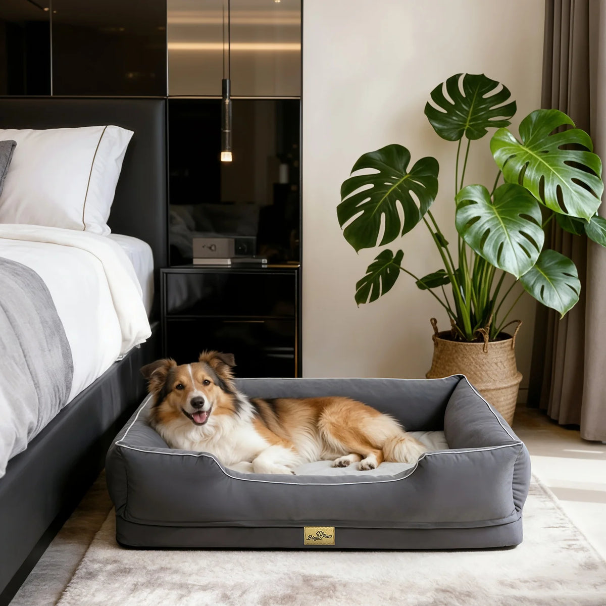 Panier - Lit Orthopédique pour Chien | Tailles M à 3XL