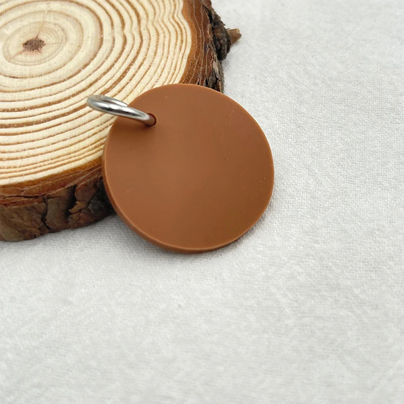 Médaille Silicone Personnalisée pour Chien et Chat – Colorée et unique