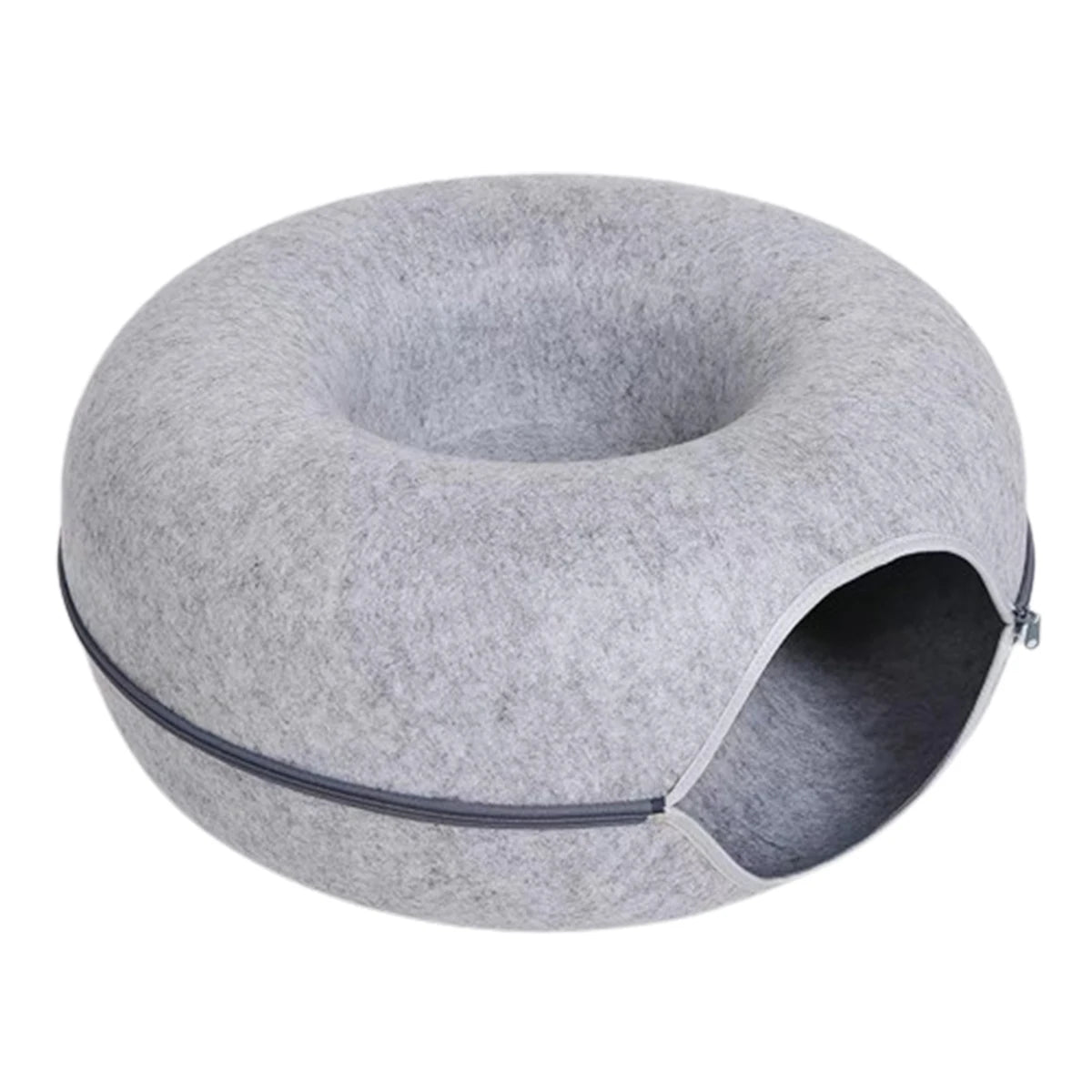 Tunnel Donut pour Chat – Disparaît dedans, ressort fou de joie