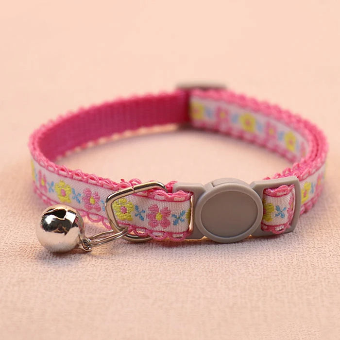 Collier Fleuri pour Chat – Féminin et délicat