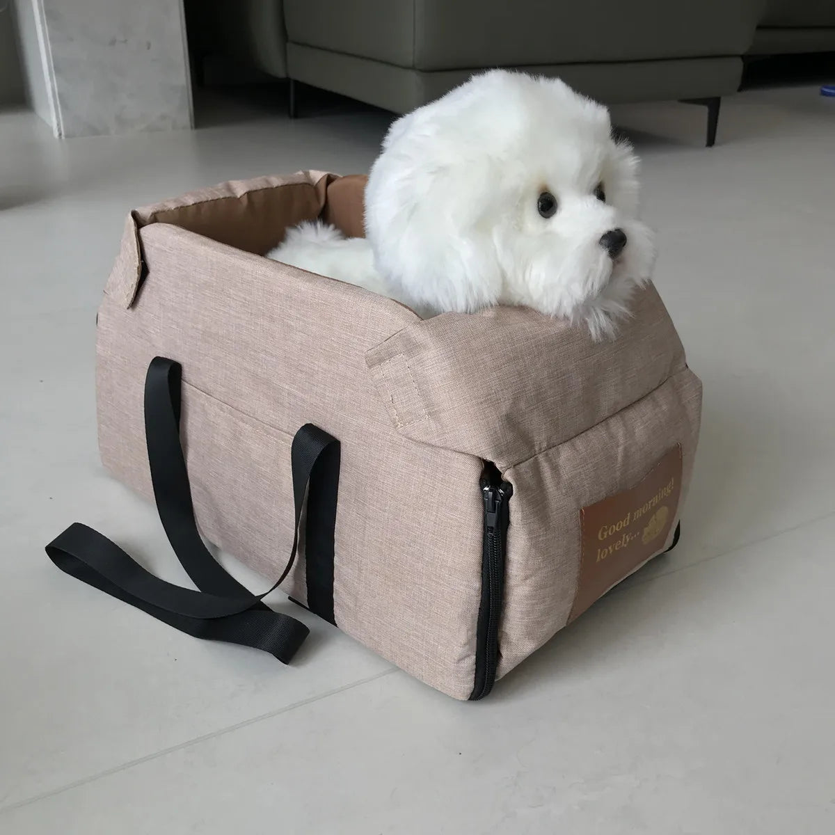Siège de Voiture pour Chien – Il voyage, tu conduis serein