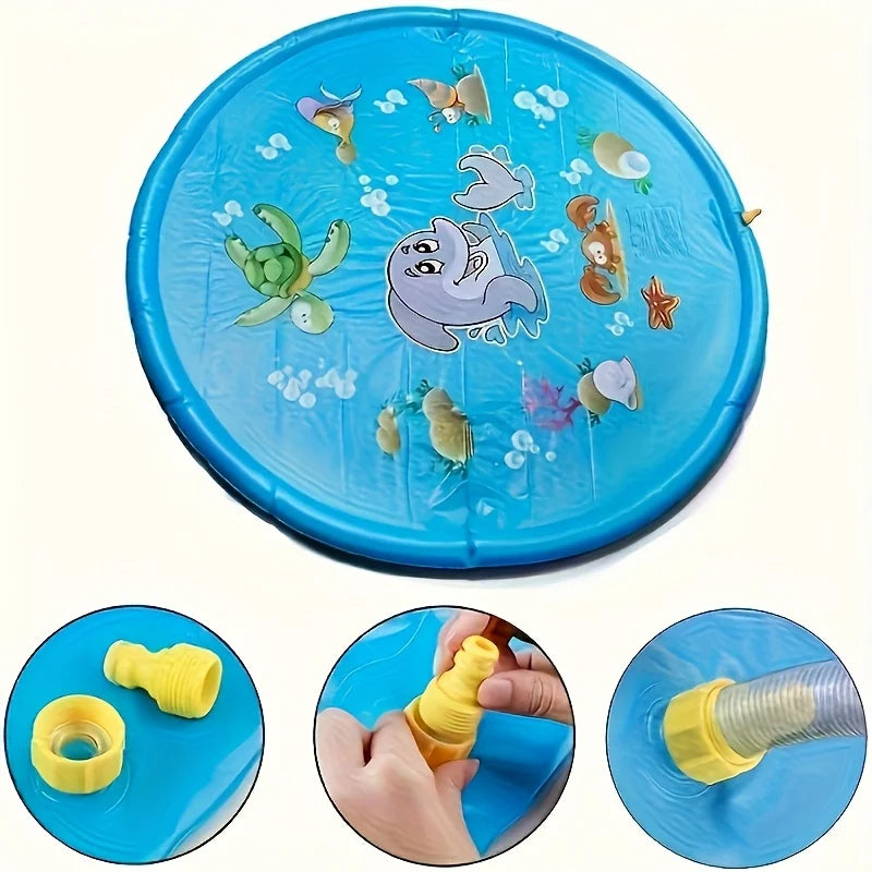 Piscine Splash pour Chien – L'été, il adore ça !