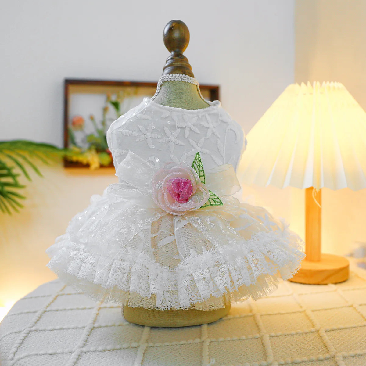 Robe Élégante pour Chienne – Belle comme une princesse