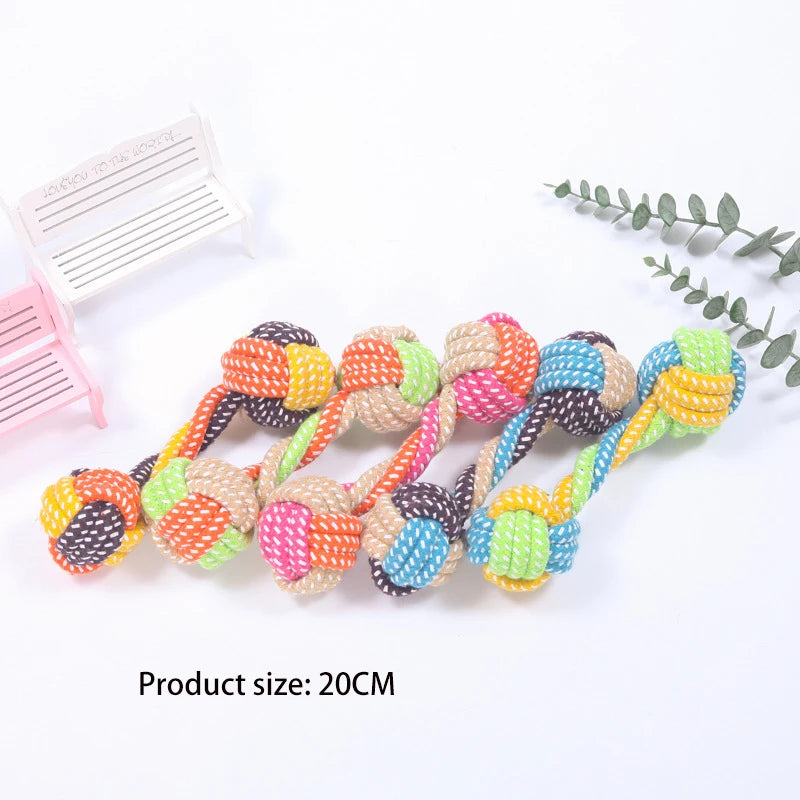 Jouet à Mâcher en Corde pour Chiot – Parfait pour les petites dents