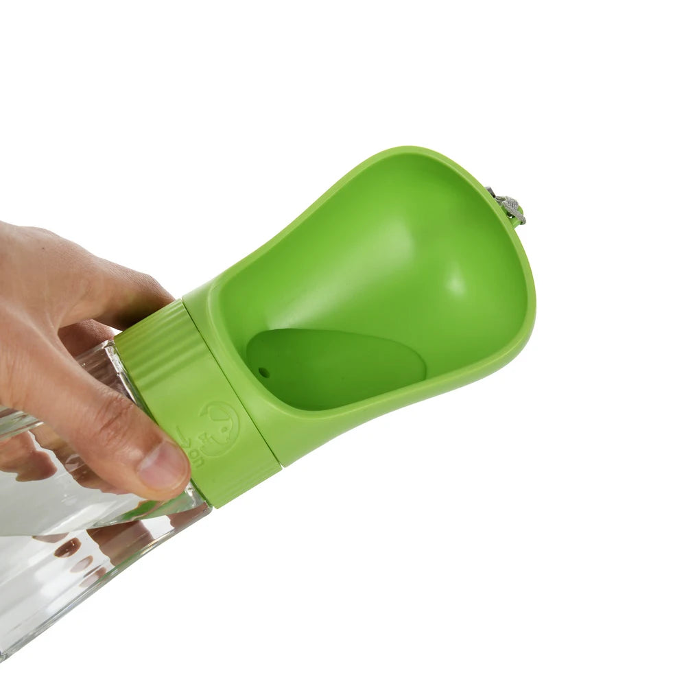 Gourde Twist Open Portable pour Chien et Chat – Hydratation express en promenade