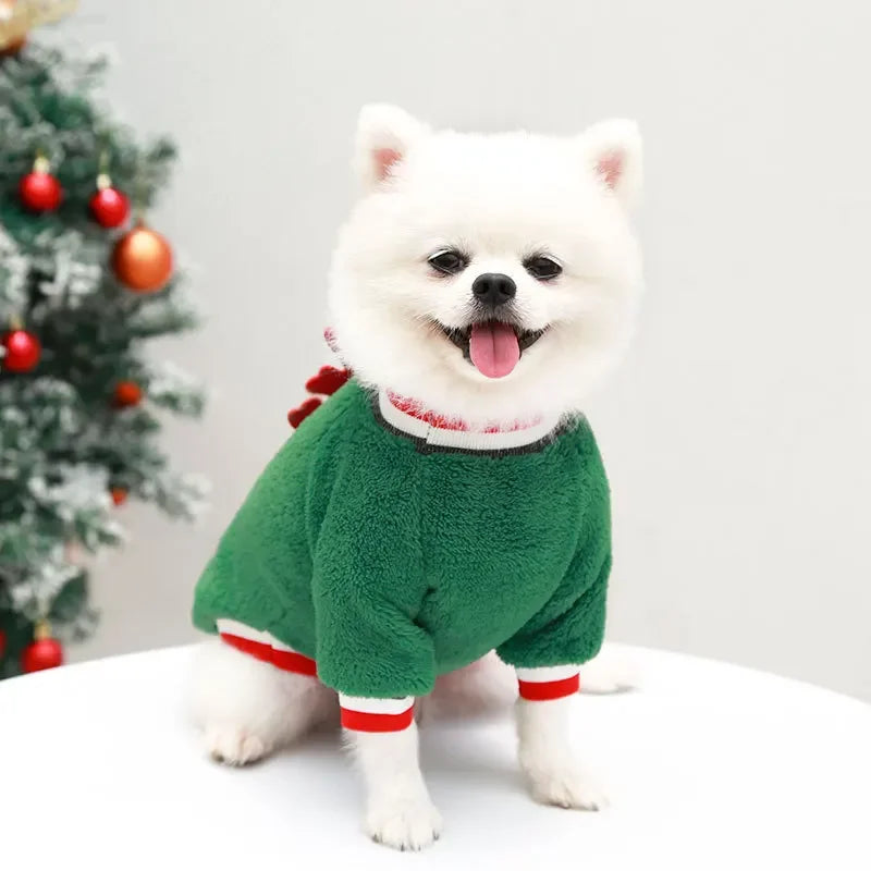Tenue de Noël pour petits et moyens chiens – Douceur festive