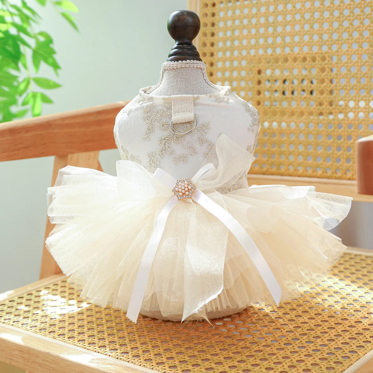 Robe Élégante pour Chienne – Belle comme une princesse
