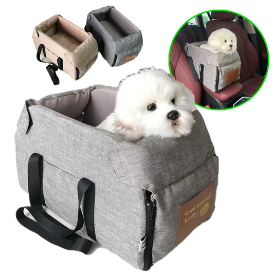Siège de Voiture pour Chien – Il voyage, tu conduis serein