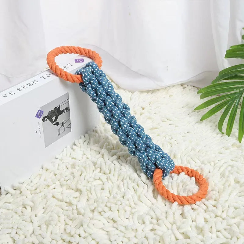 Jouet Remorqueur en Corde pour Chien – Le duel du salon !