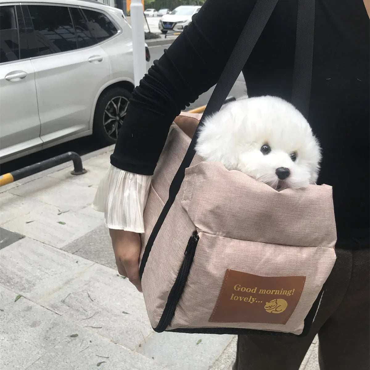 Siège de Voiture pour Chien – Il voyage, tu conduis serein