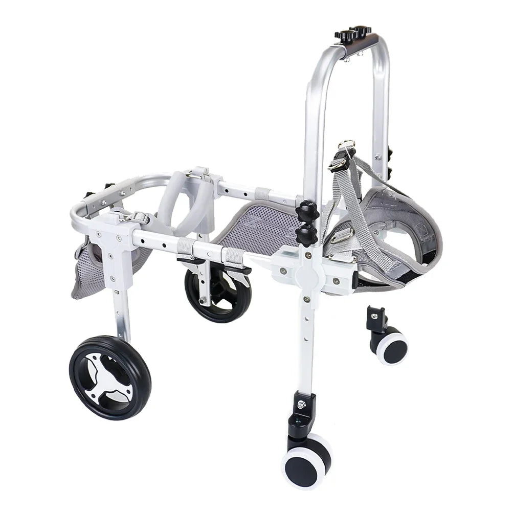 Fauteuil roulant pour pieds arrière, Support auxiliaire arrière, pour animaux de compagnie handicapés, rééducation par paralysie, fauteuil roulant léger pour chien
