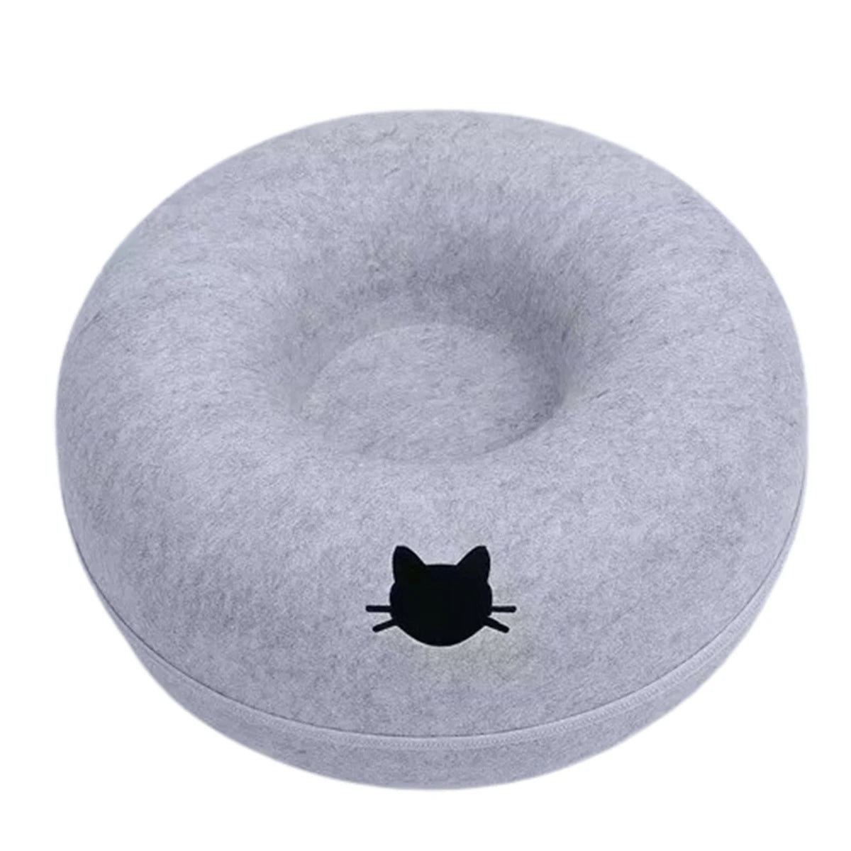 Tunnel Donut pour Chat – Disparaît dedans, ressort fou de joie