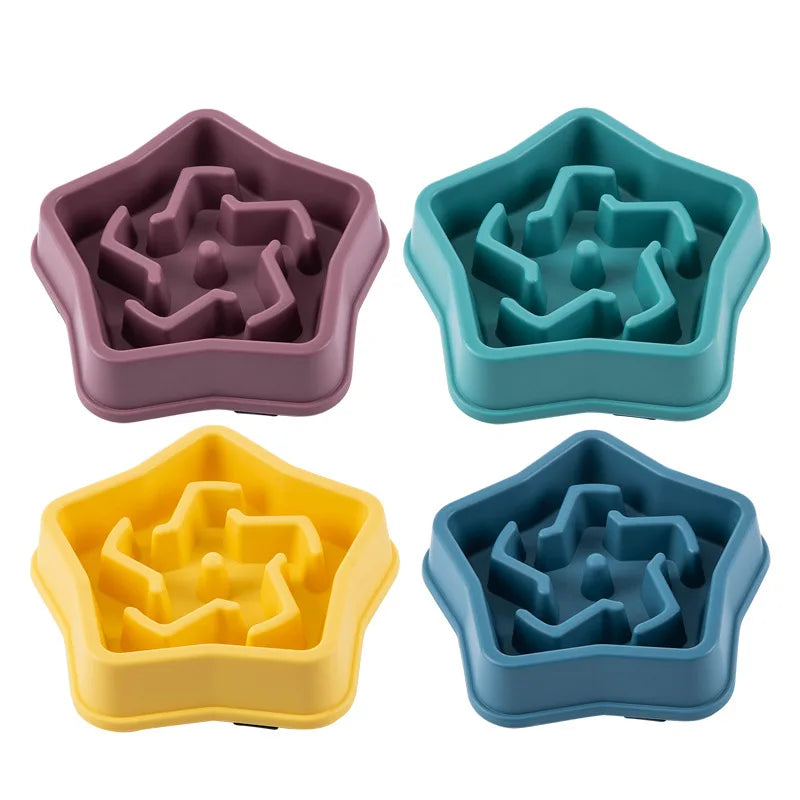 Gamelle Anti-Glouton pour Chien - Alimentation Lente et Saine
