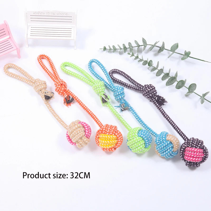 Jouet à Mâcher en Corde pour Chiot – Parfait pour les petites dents