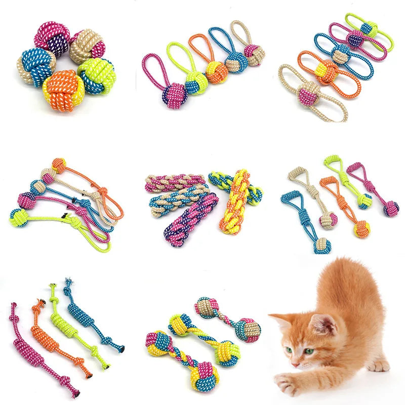 Jouet à Mâcher en Corde pour Chiot – Parfait pour les petites dents