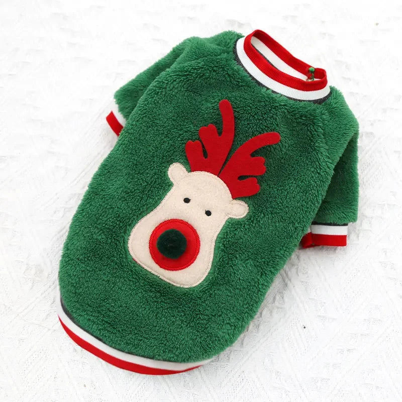Tenue de Noël pour petits et moyens chiens – Douceur festive