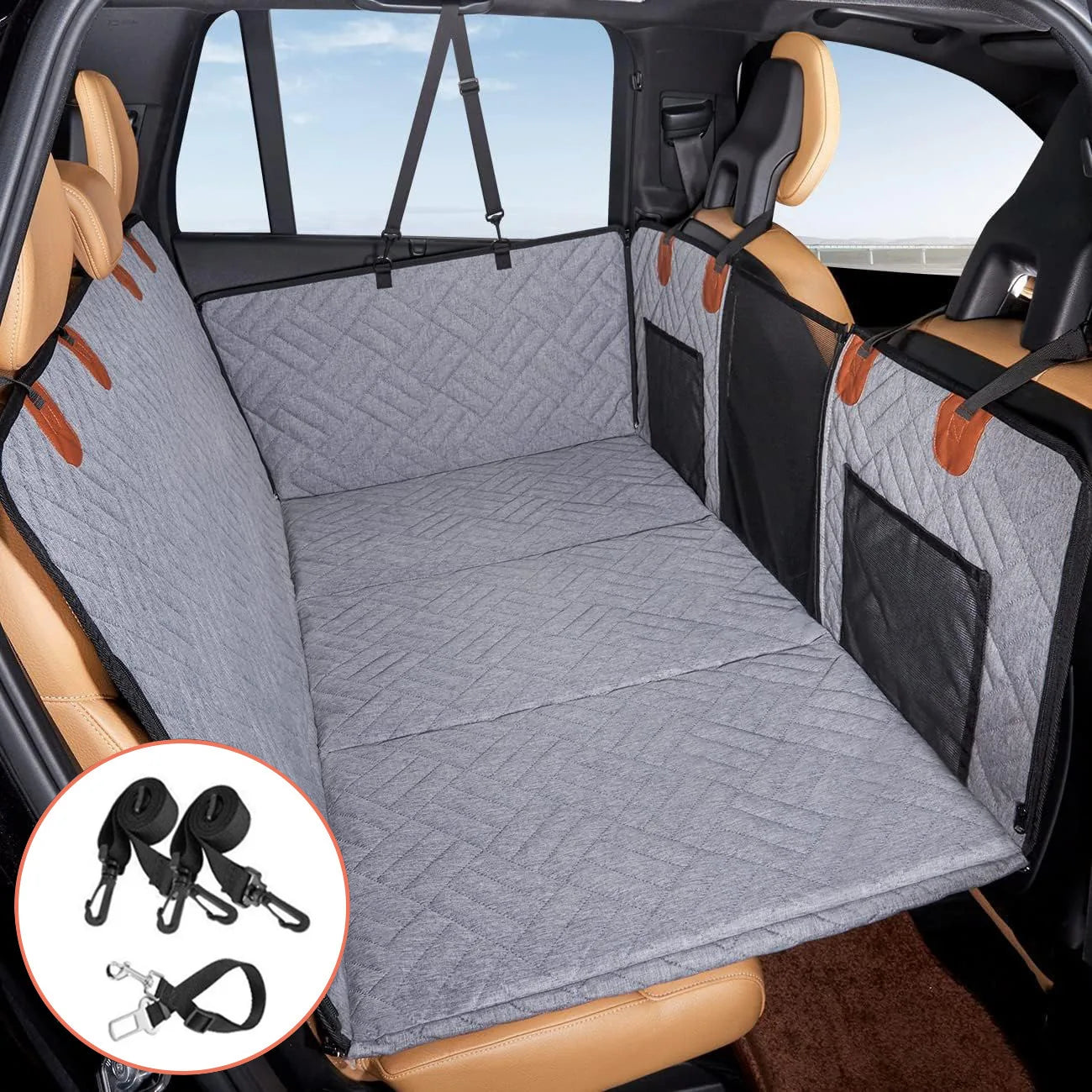 Protection de Siège Voiture Premium pour Chien – Voiture impeccable, trajet zen