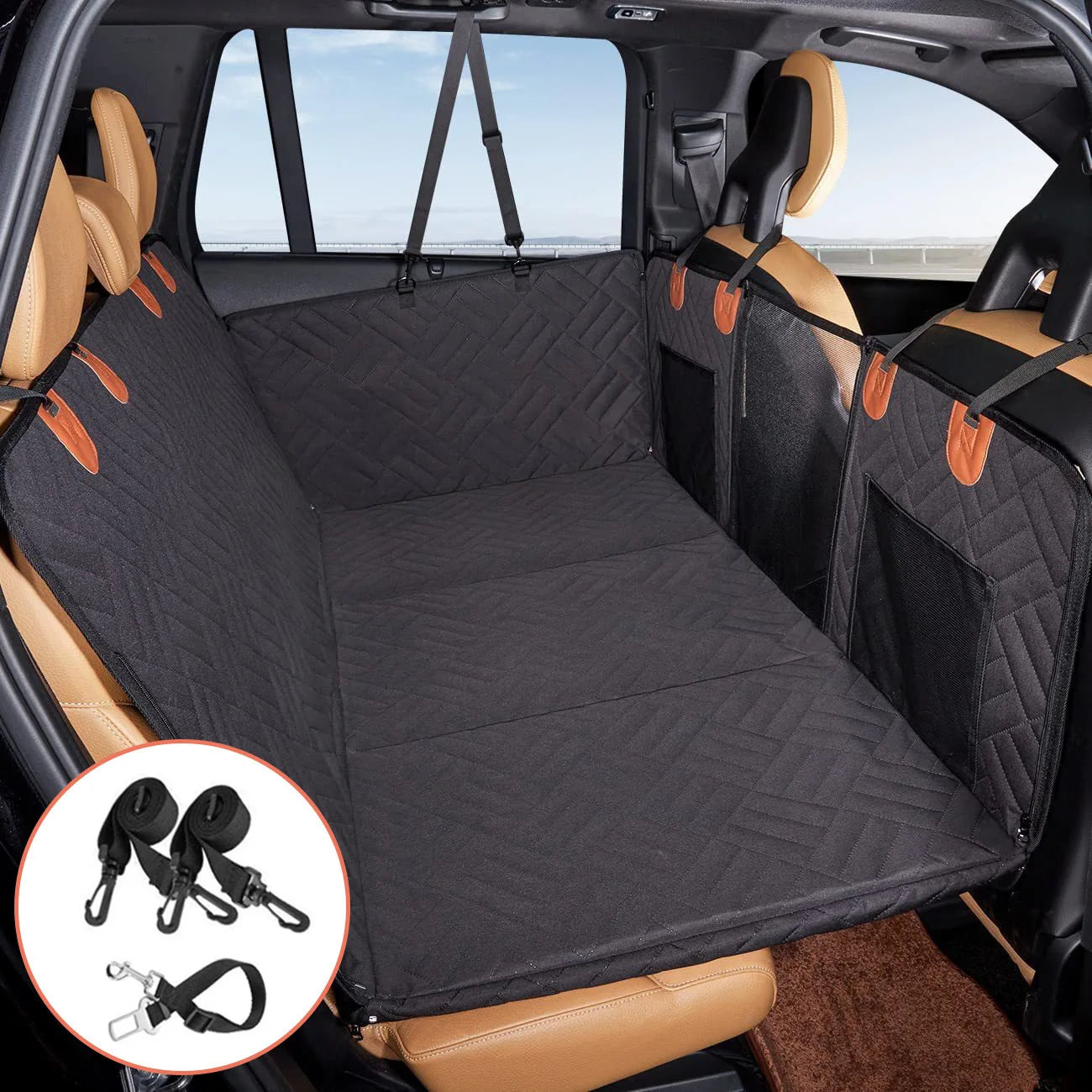 Protection de Siège Voiture Premium pour Chien – Voiture impeccable, trajet zen
