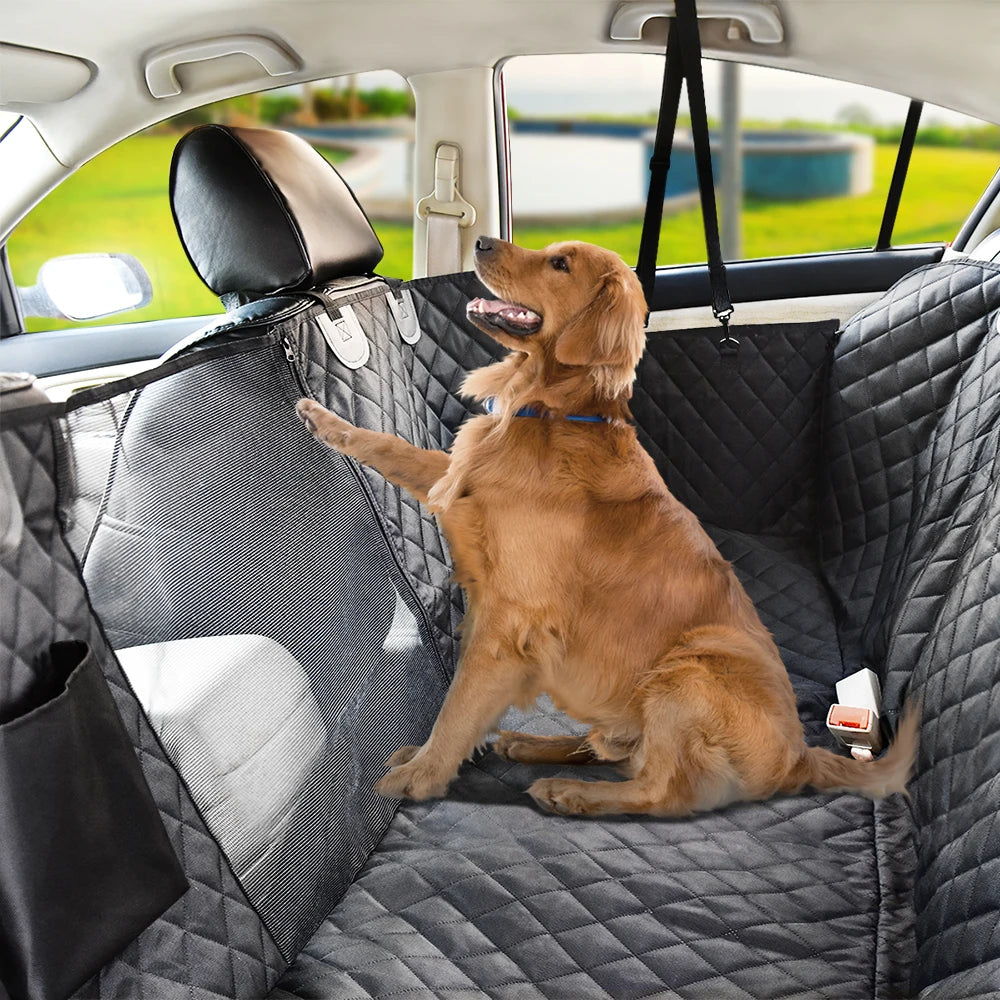 Housse de Siège Auto pour Chien – Voiture propre, chien heureux