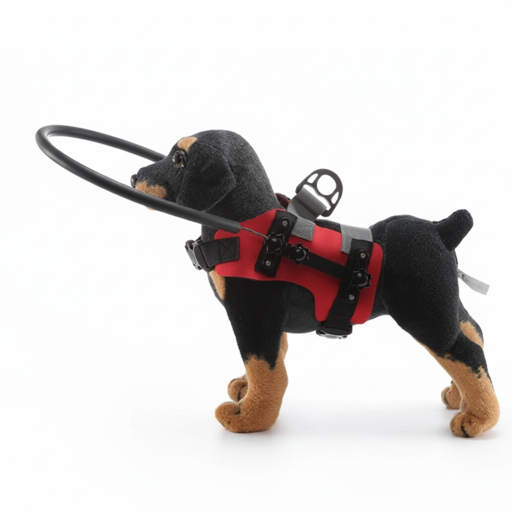 Harnais Halo pour Chien Aveugle – Protection Anti-Collision