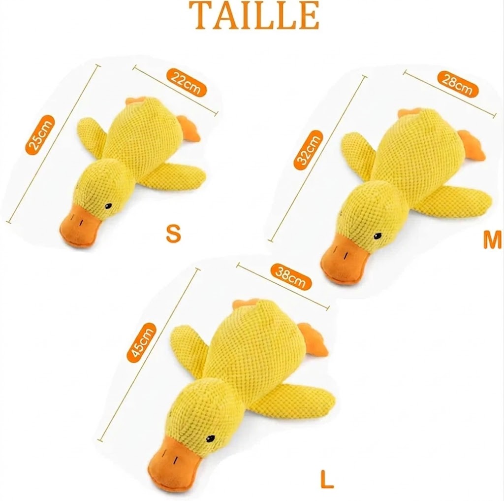 Jouet Sonore en Peluche pour Chien – Il adore, tu adores