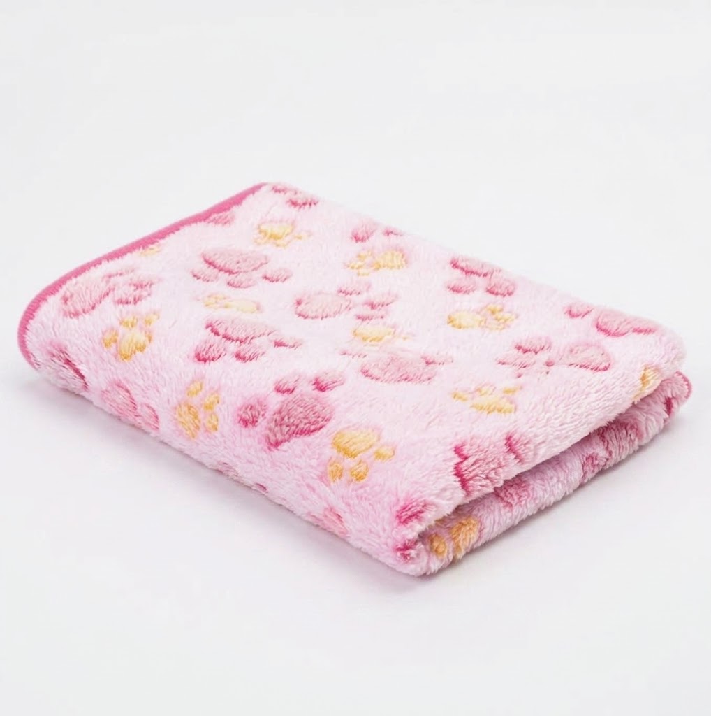 Couverture en Velours Polaire Douce Multiusage pour Chien et Chat | Chaude & Douilette | 60x40 à 100x76cm