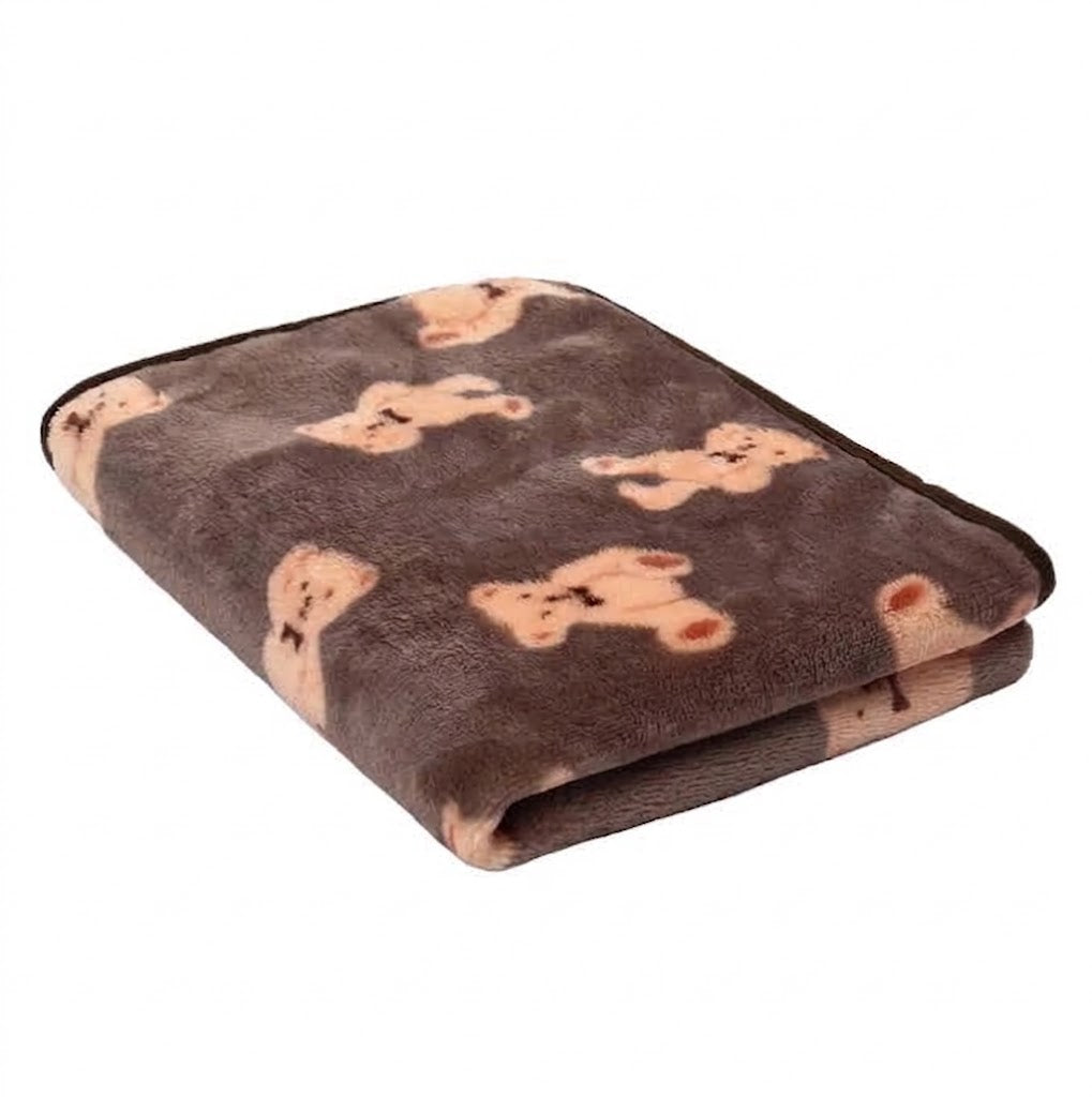 Couverture en Velours Polaire Douce Multiusage pour Chien et Chat | Chaude & Douilette | 60x40 à 100x76cm