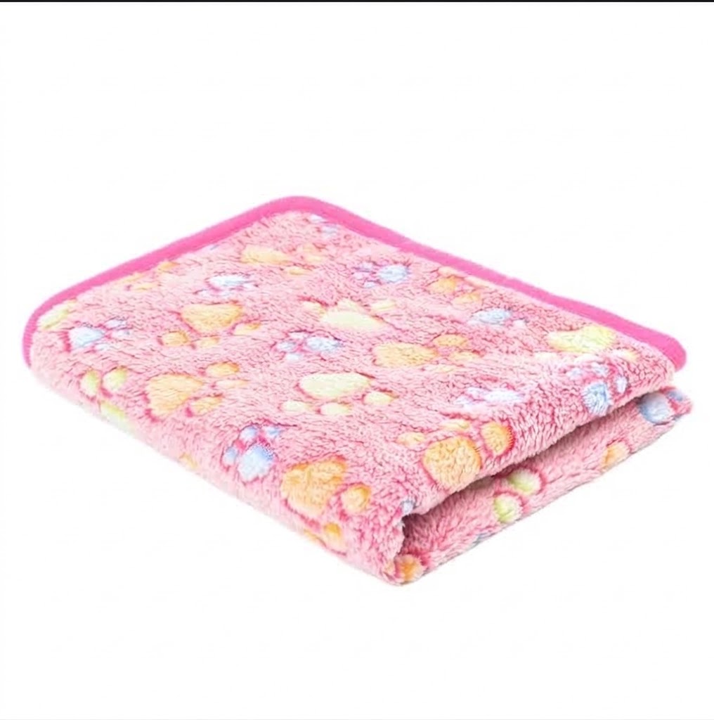 Couverture en Velours Polaire Douce Multiusage pour Chien et Chat | Chaude & Douilette | 60x40 à 100x76cm