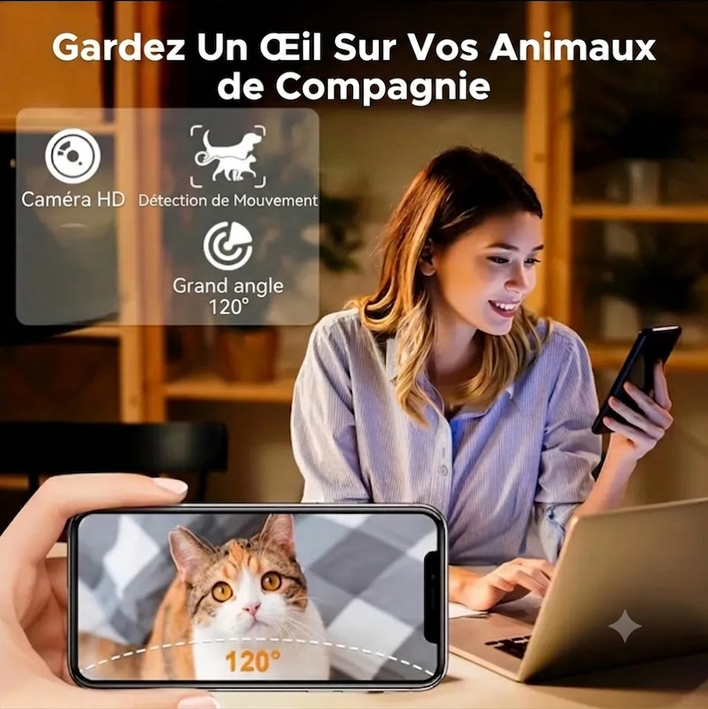 Mangeoire & Fontaine Connectée pour Chien et Chat – Caméra, WiFi & Programmable