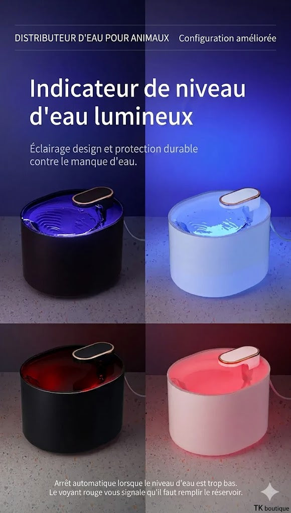 Fontaine à Eau pour Chat et Chien – Toujours une eau fraîche