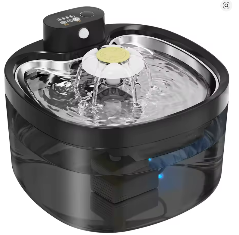 Fontaine à Eau Sans Fil pour Chat & Chien – Capteur Automatique