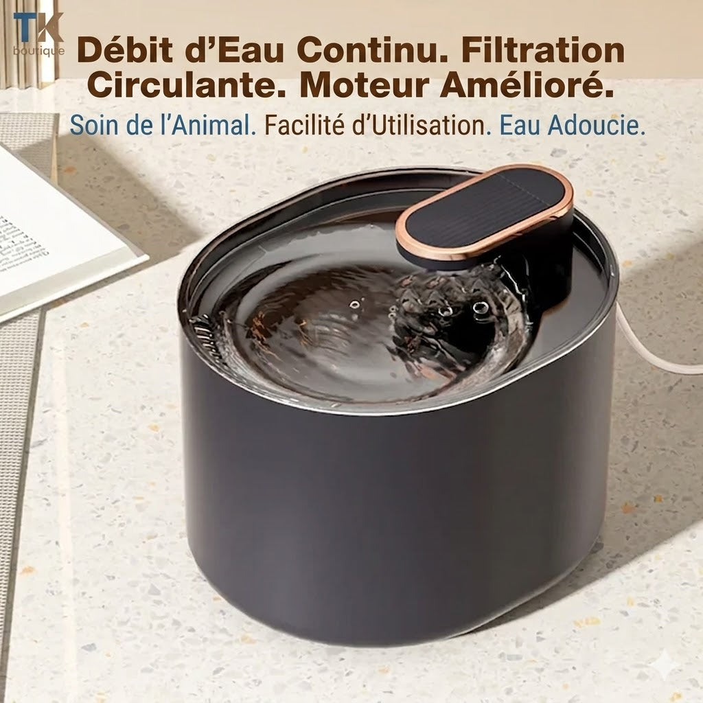 Fontaine à Eau pour Chat et Chien – Toujours une eau fraîche