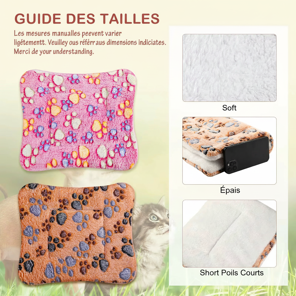 Guide des tailles - version française