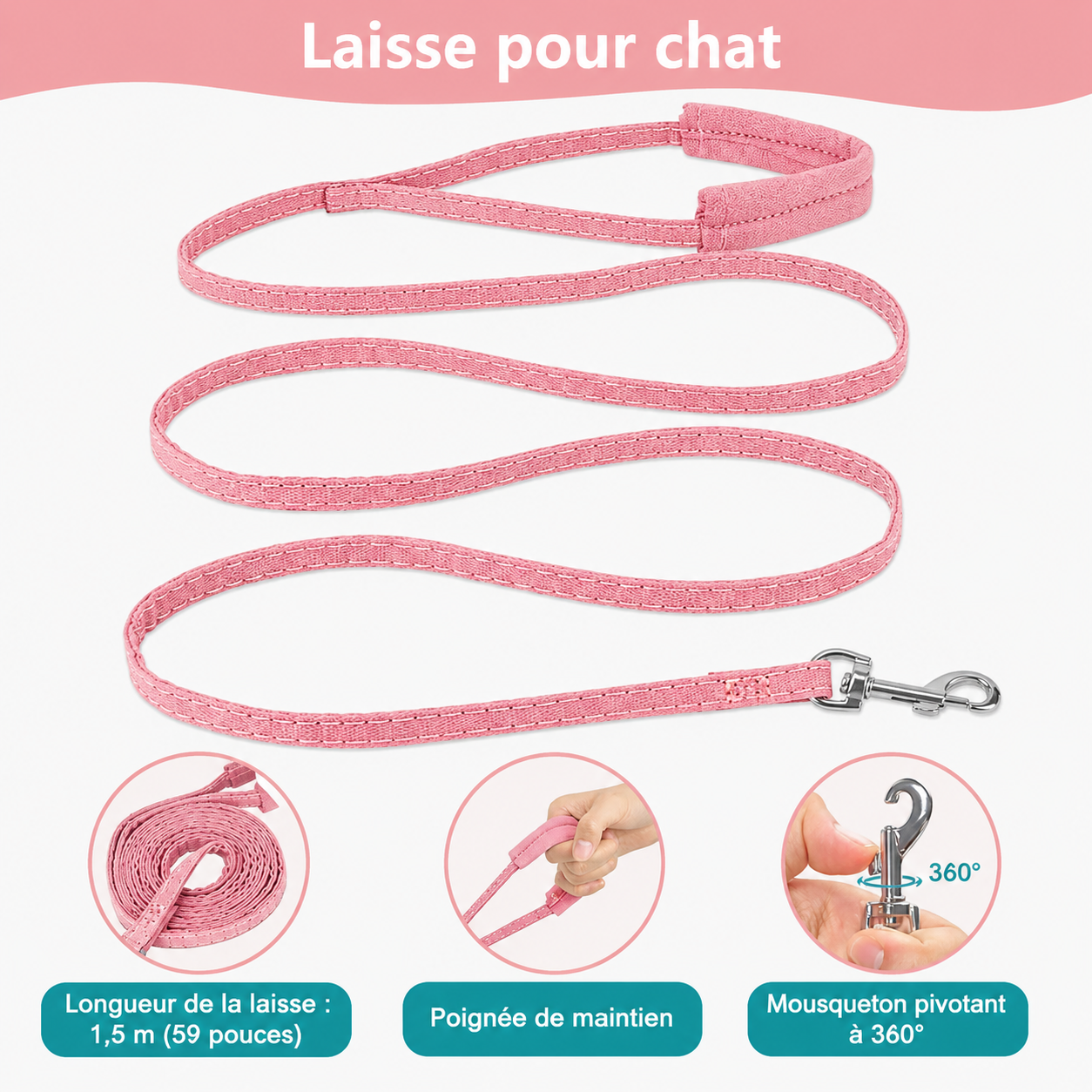 Harnais Réfléchissant pour Chat et Chaton – Visible et en sécurité