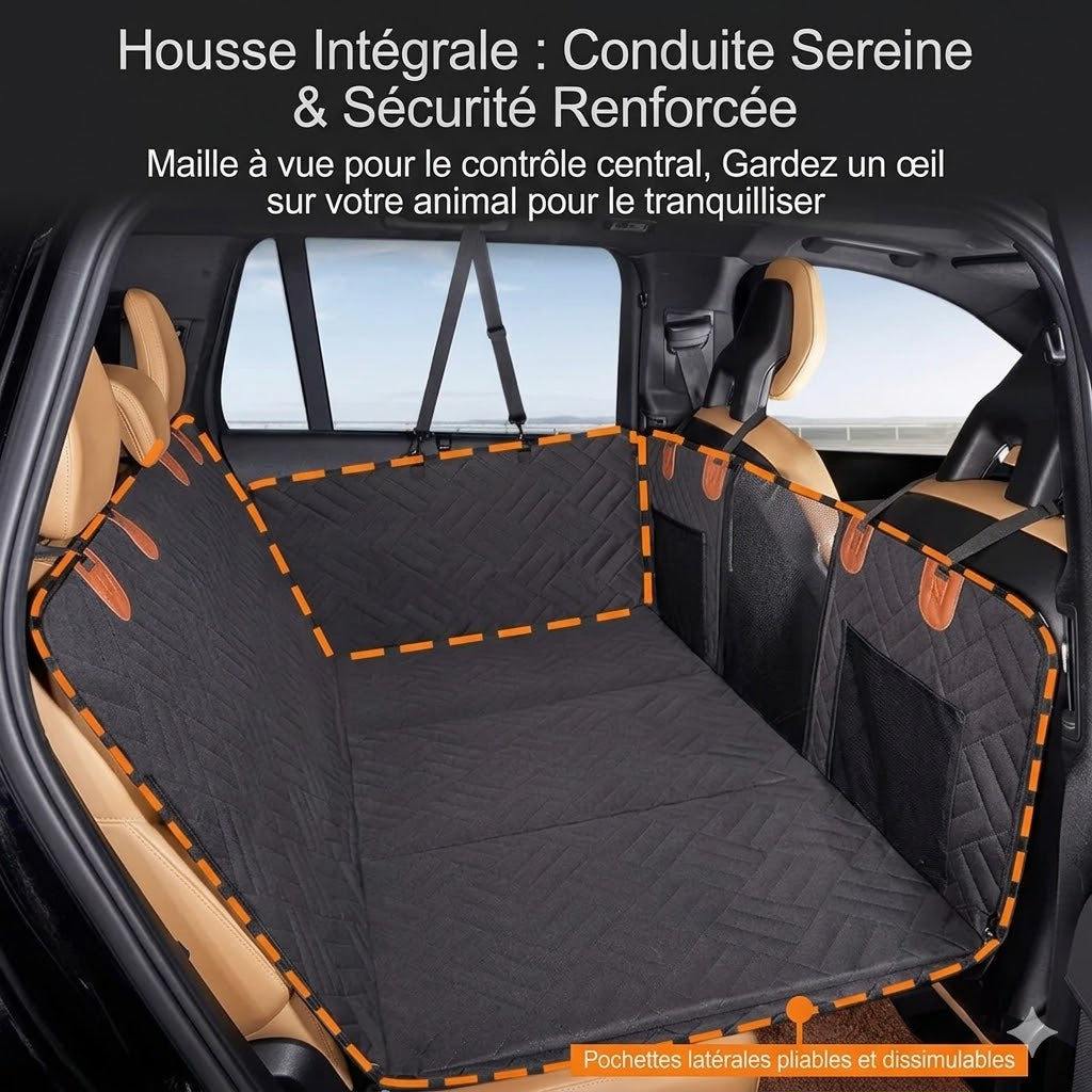 Protection de Siège Voiture Premium pour Chien – Voiture impeccable, trajet zen