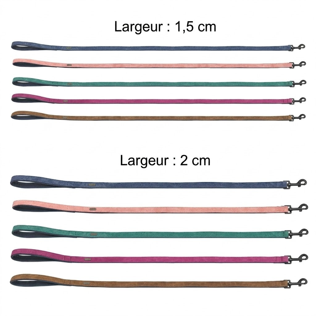 Laisse en Similicuir Premium pour Chien – Élégante et résistante