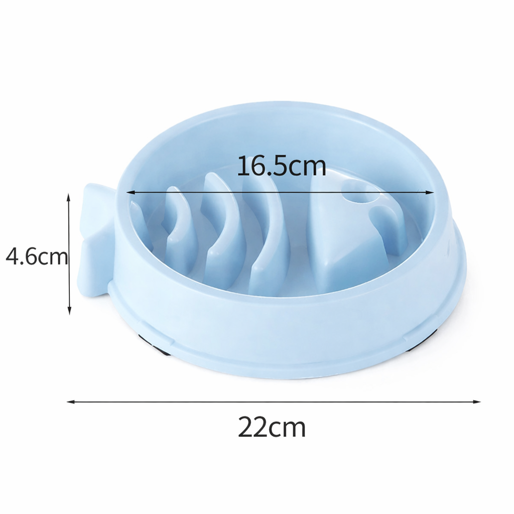 Gamelle Anti-Glouton pour Chien - Alimentation Lente et Saine